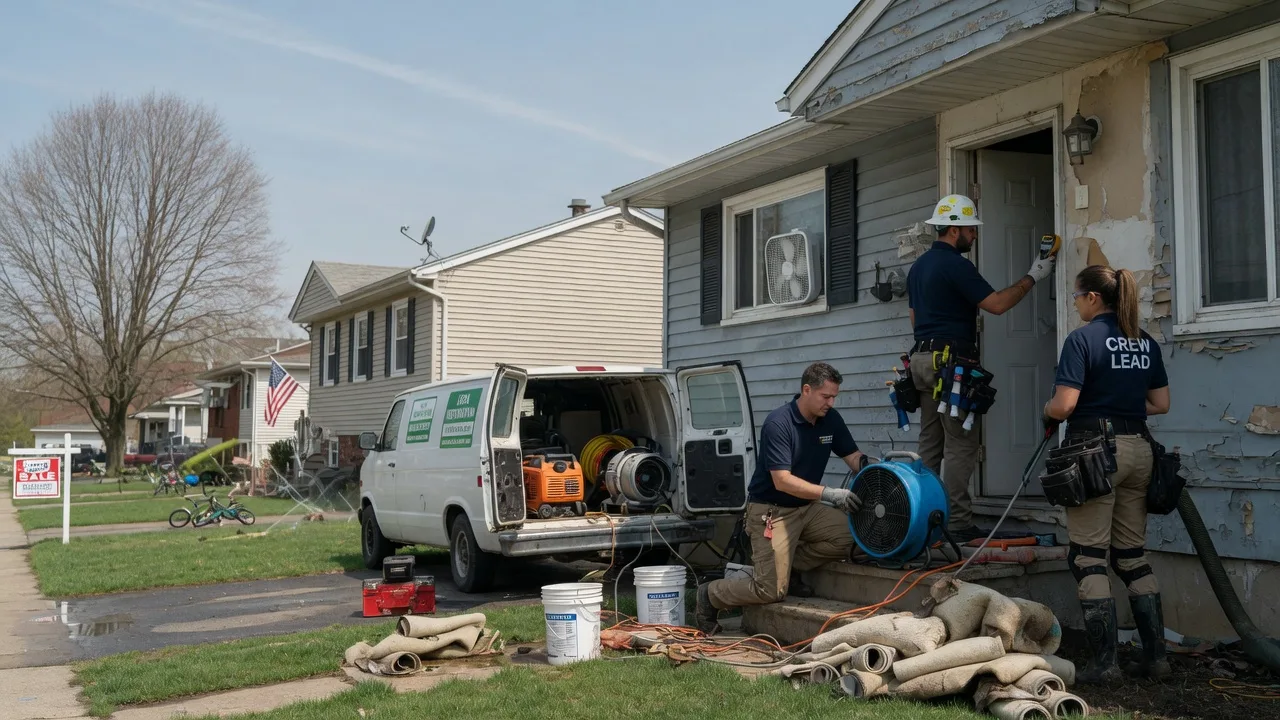Flood Cleanup in New Providence, NJ near me